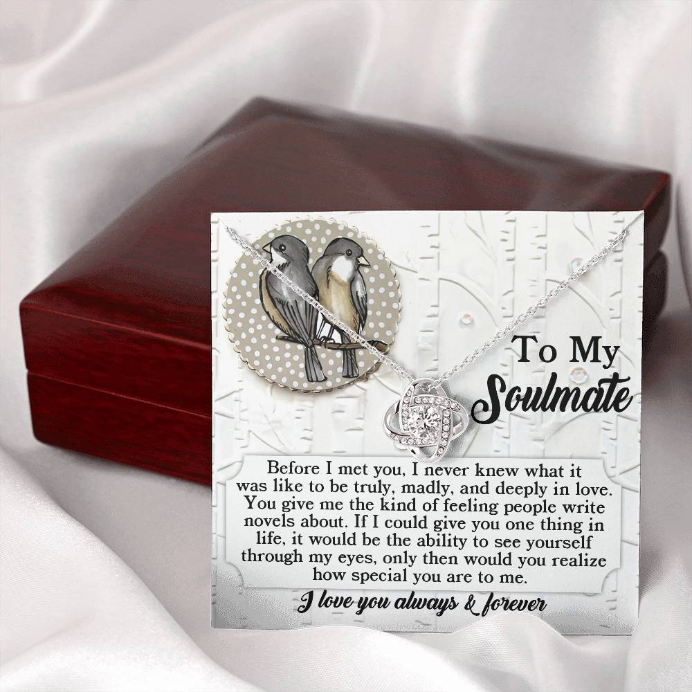 Necklace Gift For Soulmate - Write Novels