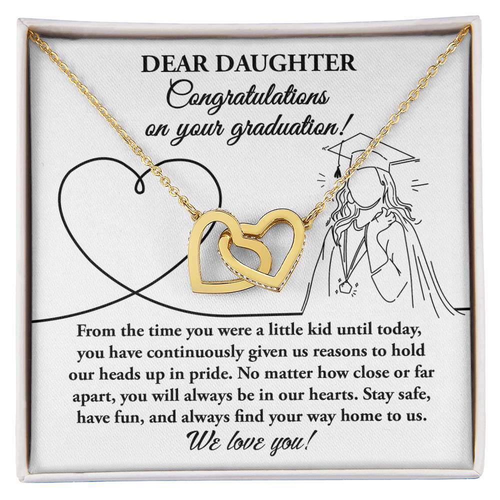 Necklace Gift For Daughter - Your Graduation