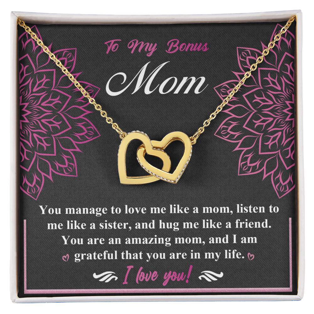 Necklace Gift For Bonus Mom - An Amazing Mom