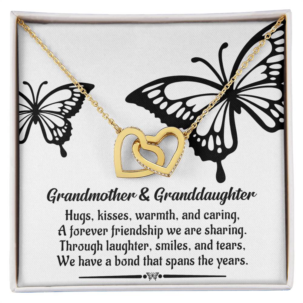 Necklace Gift For Grandma & Granddaughter - A Bond