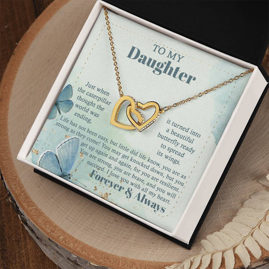Necklace Gift For Daughter - Beautiful Butterfly