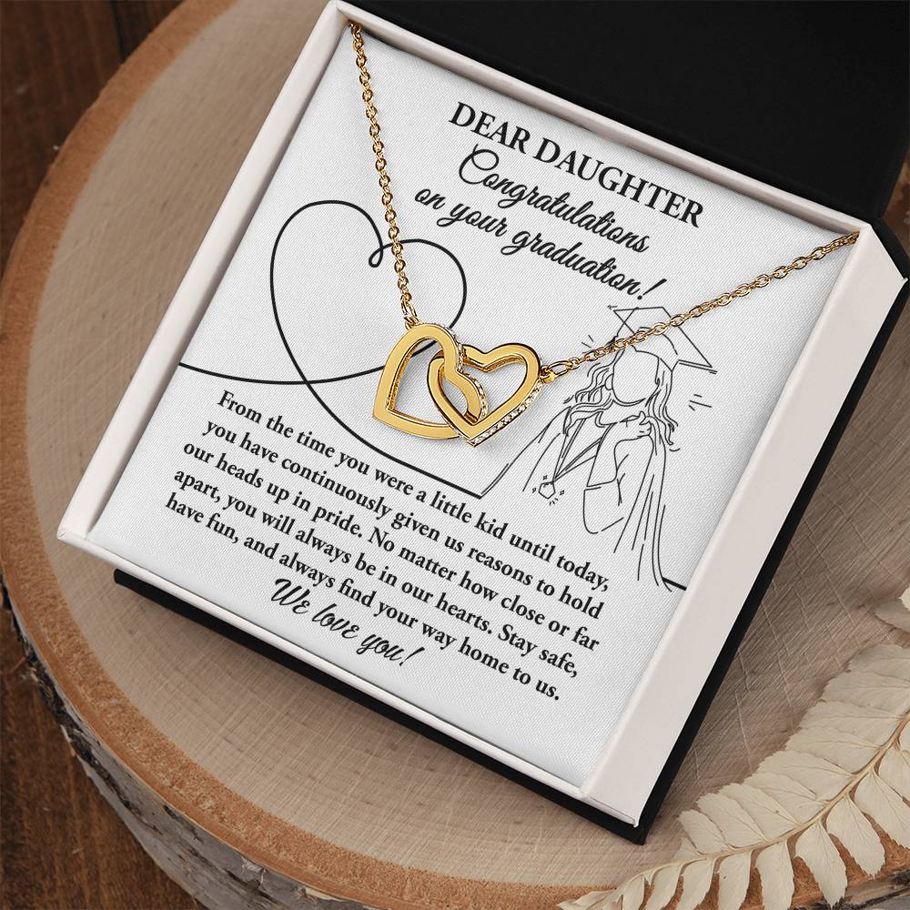 Necklace Gift For Daughter - Your Graduation