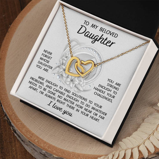 Necklace Gift For Daughter - Always Right There