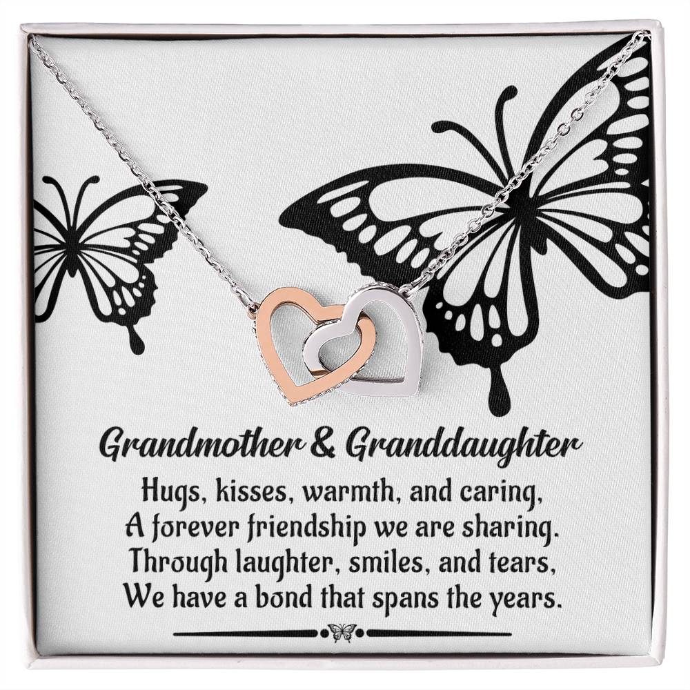 Necklace Gift For Grandma & Granddaughter - A Bond