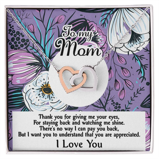 Necklace Gift For Mom - You Are Appreciated