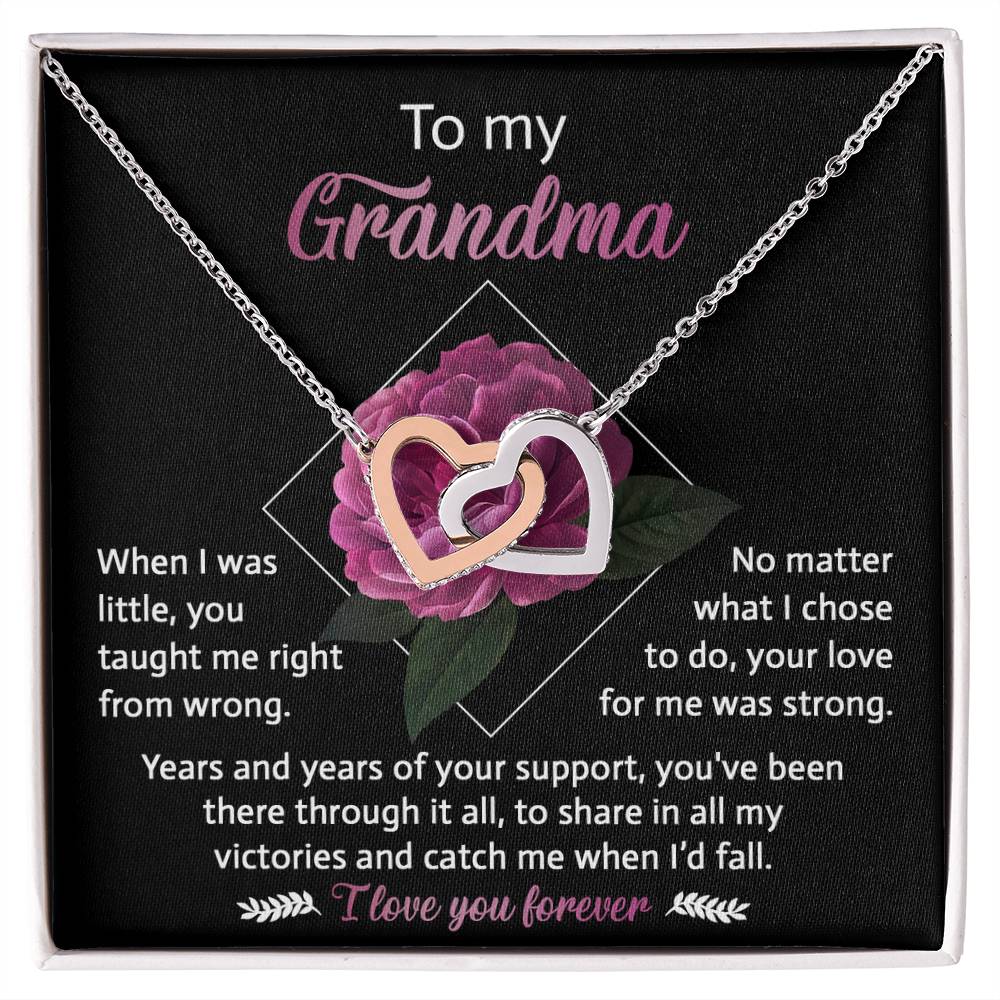 Necklace Gift For Grandma - Love For Me