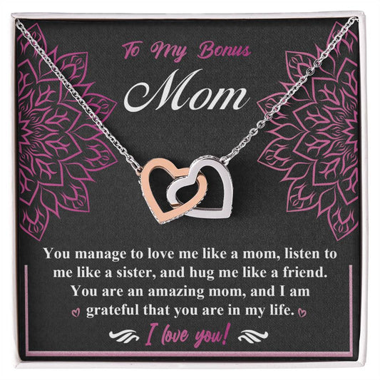 Necklace Gift For Bonus Mom - An Amazing Mom