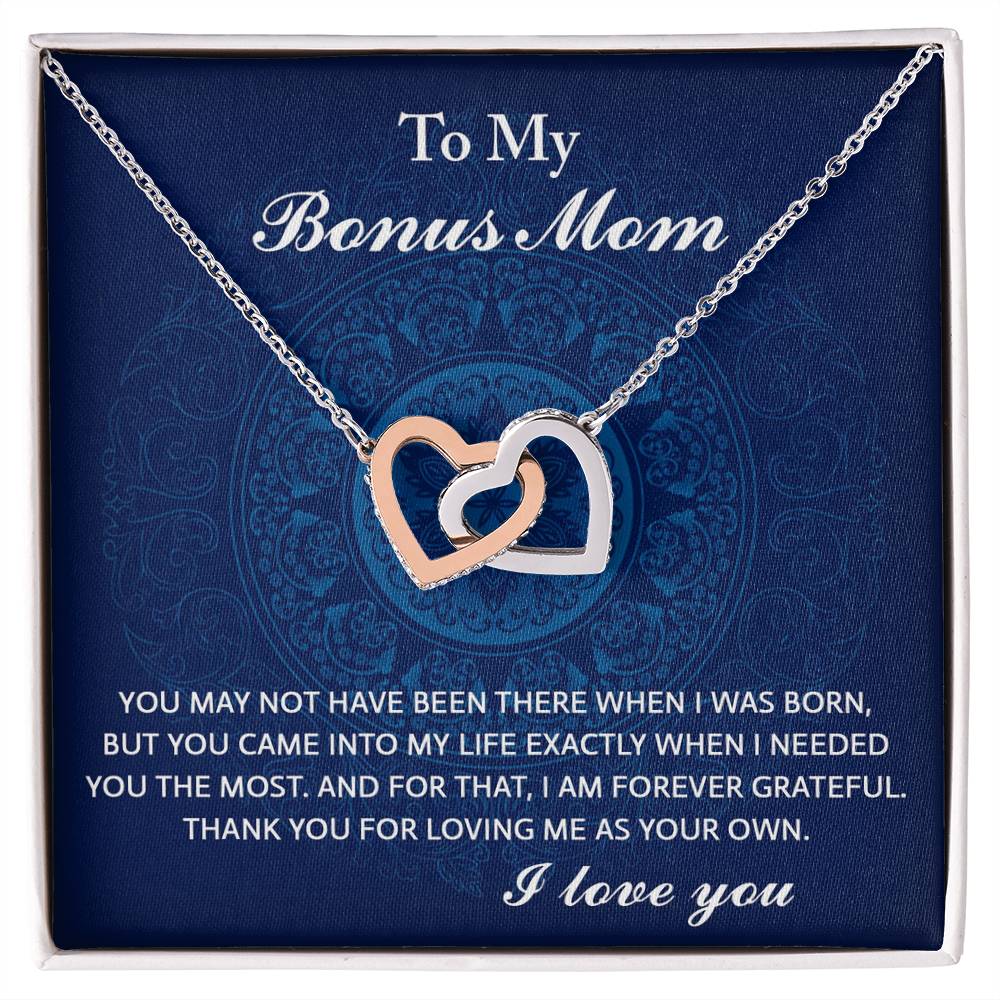 Necklace Gift For Bonus Mom - I Needed You