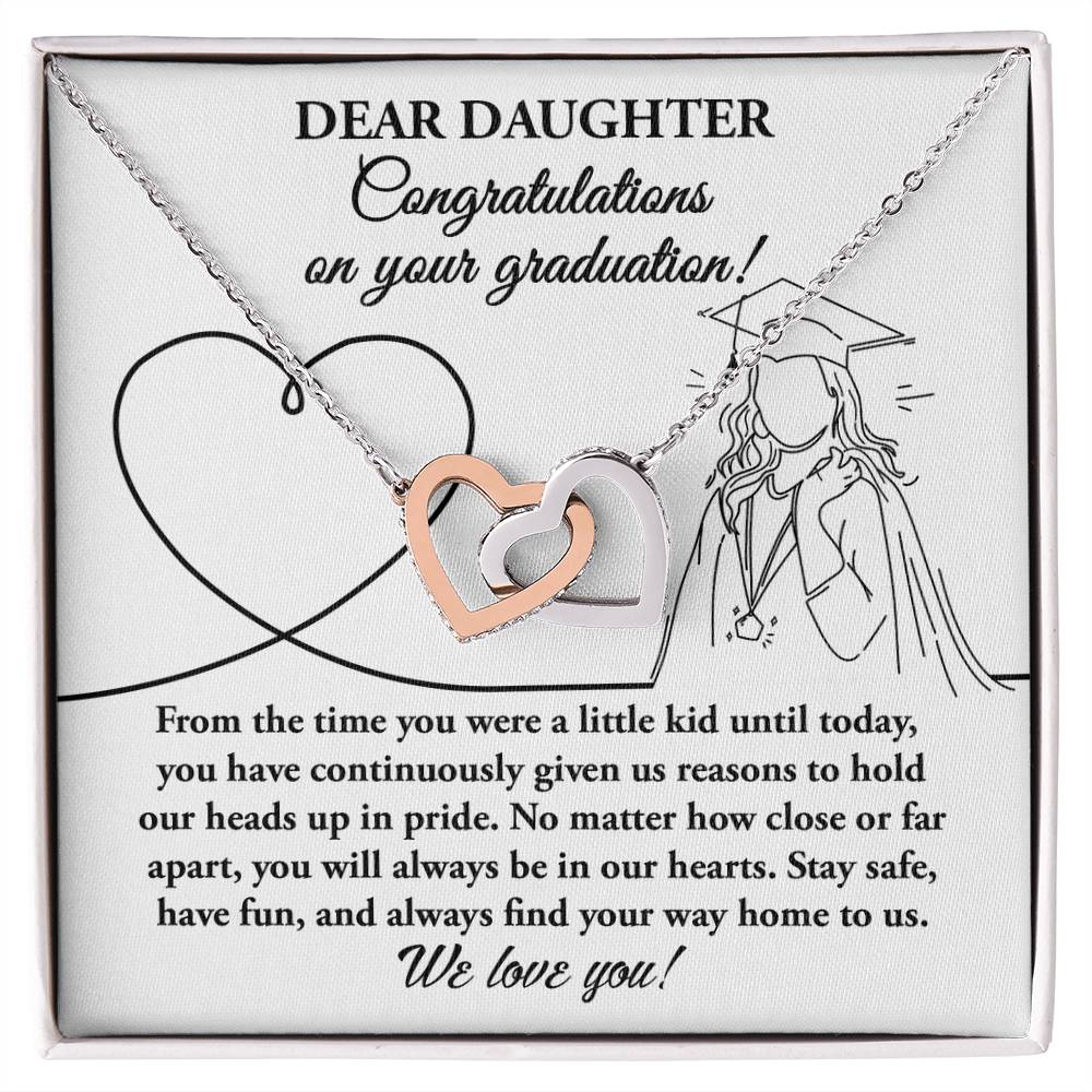 Necklace Gift For Daughter - Your Graduation