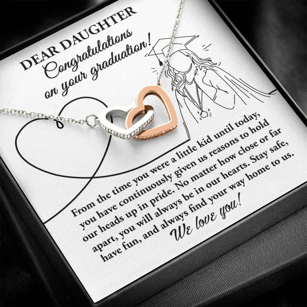 Necklace Gift For Daughter - Your Graduation