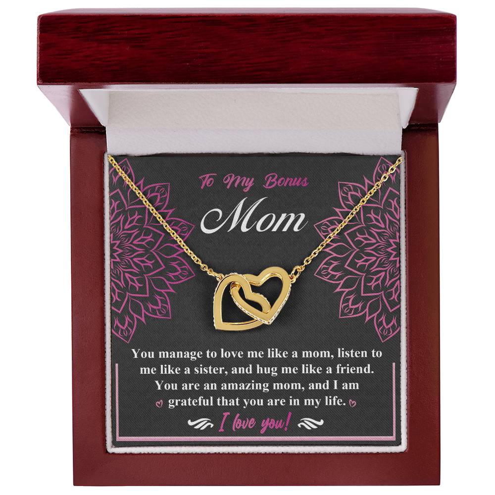 Necklace Gift For Bonus Mom - An Amazing Mom