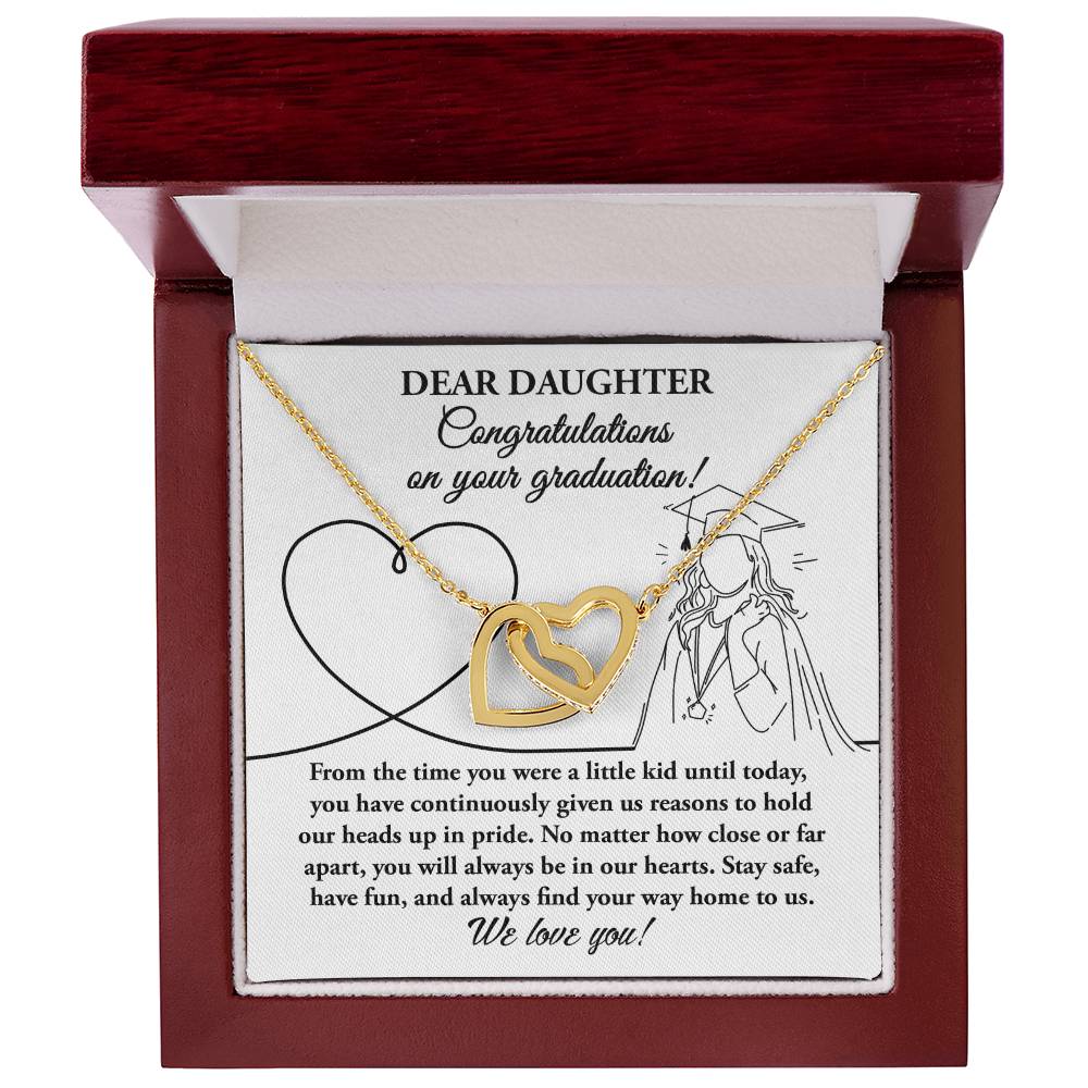 Necklace Gift For Daughter - Your Graduation