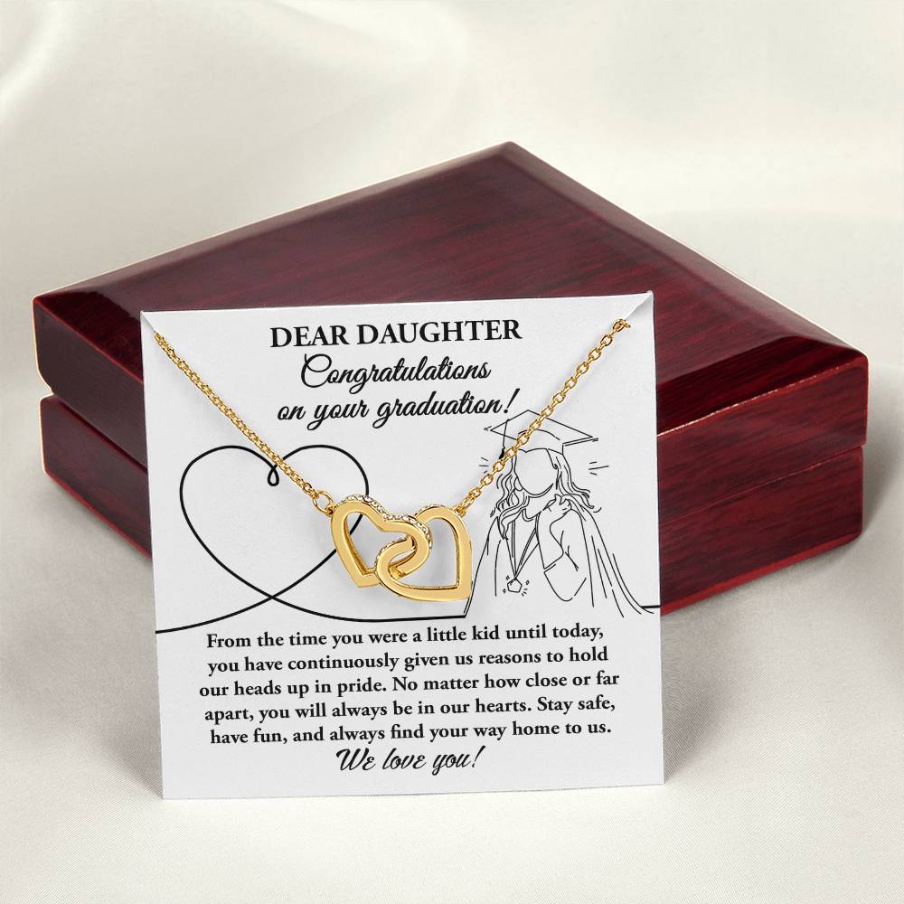 Necklace Gift For Daughter - Your Graduation