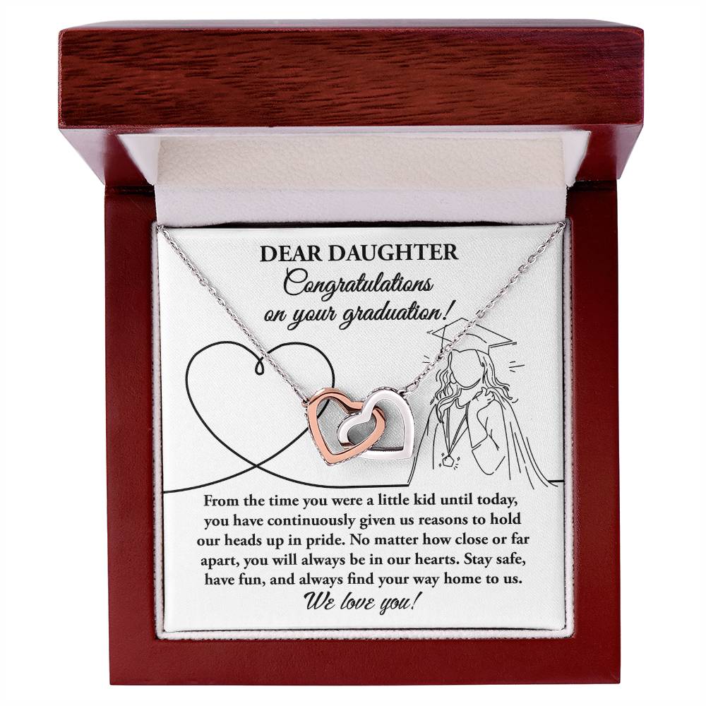 Necklace Gift For Daughter - Your Graduation