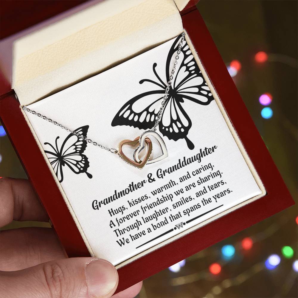 Necklace Gift For Grandma & Granddaughter - A Bond