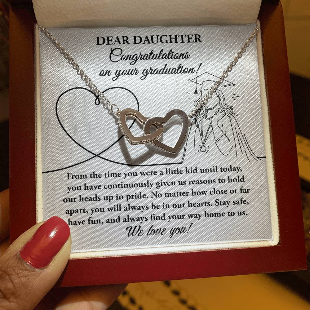 Necklace Gift For Daughter - Your Graduation