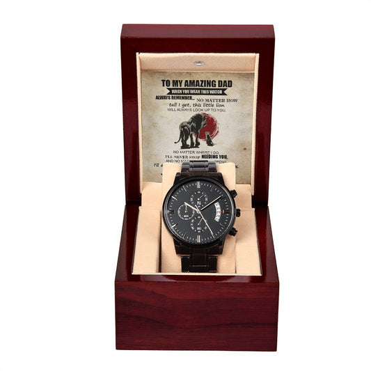 Metal Watch Gift For Dad - This Little Lion