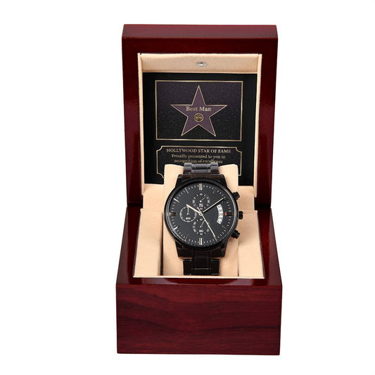 Wedding Gift For Best Man - Star of Fame