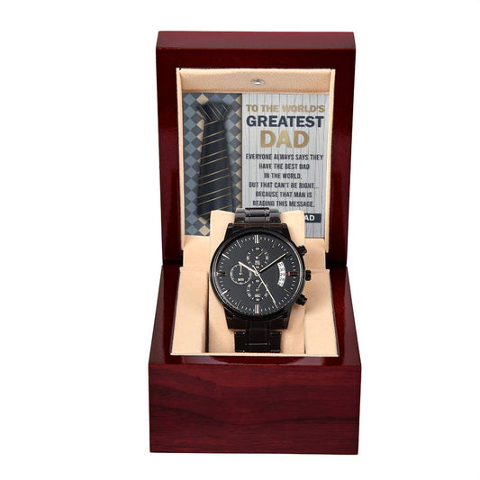 Metal Watch Gift For Dad - That Man