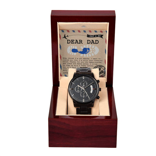 Metal Watch Gift For Dad - Your Favorite Child