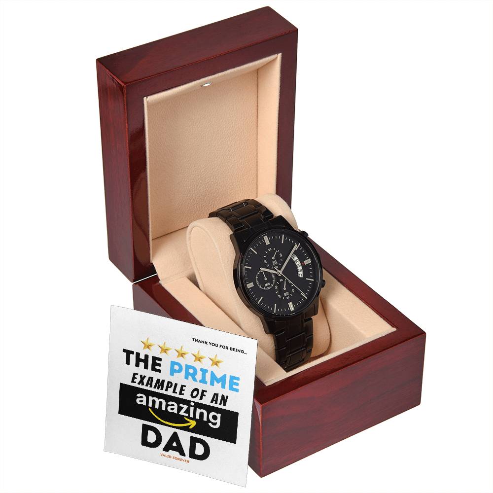 Metal Watch Gift For Amazing Dad - The Prime Example