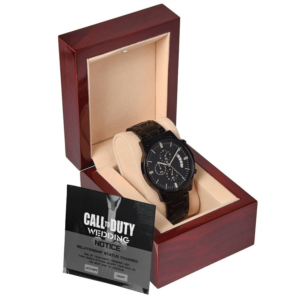 Wedding Gift For Best Man From Groom - Call To Duty