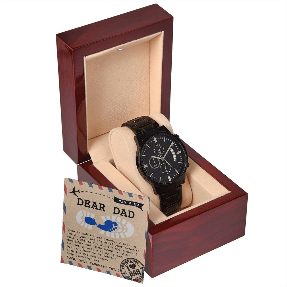 Metal Watch Gift For Dad - Your Favorite Child