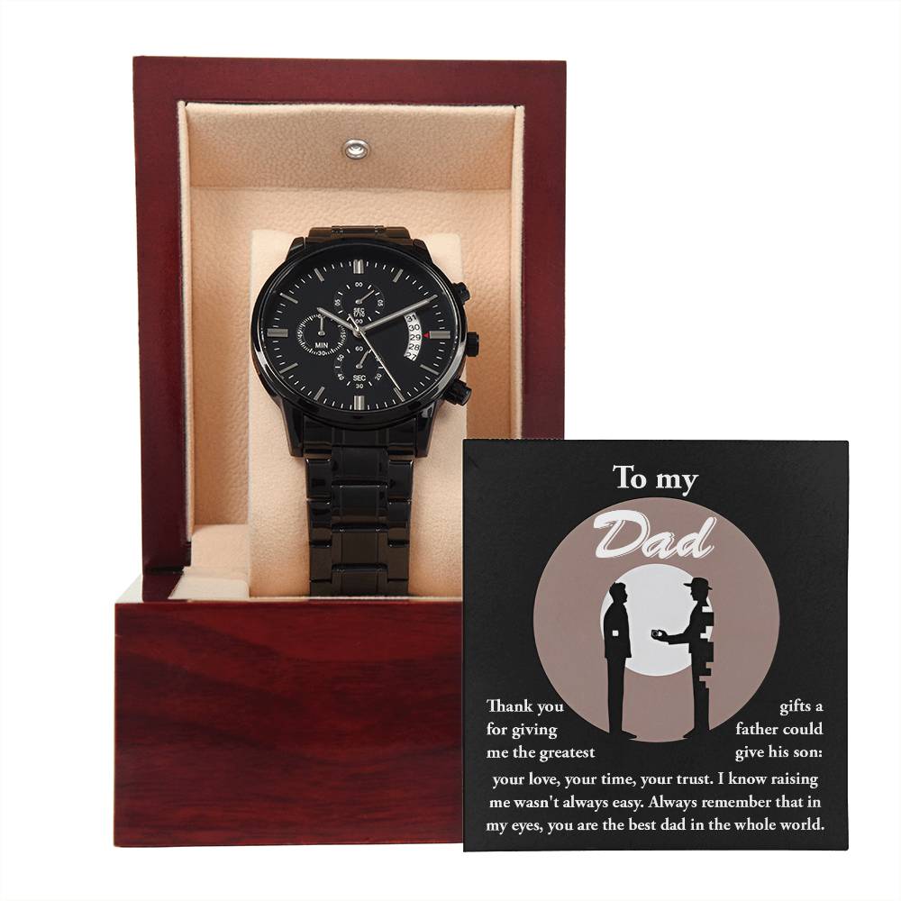 Metal Watch Gift For Dad - The Greatest Gifts