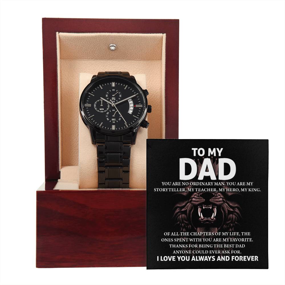 Metal Watch Gift For Dad - My Storyteller