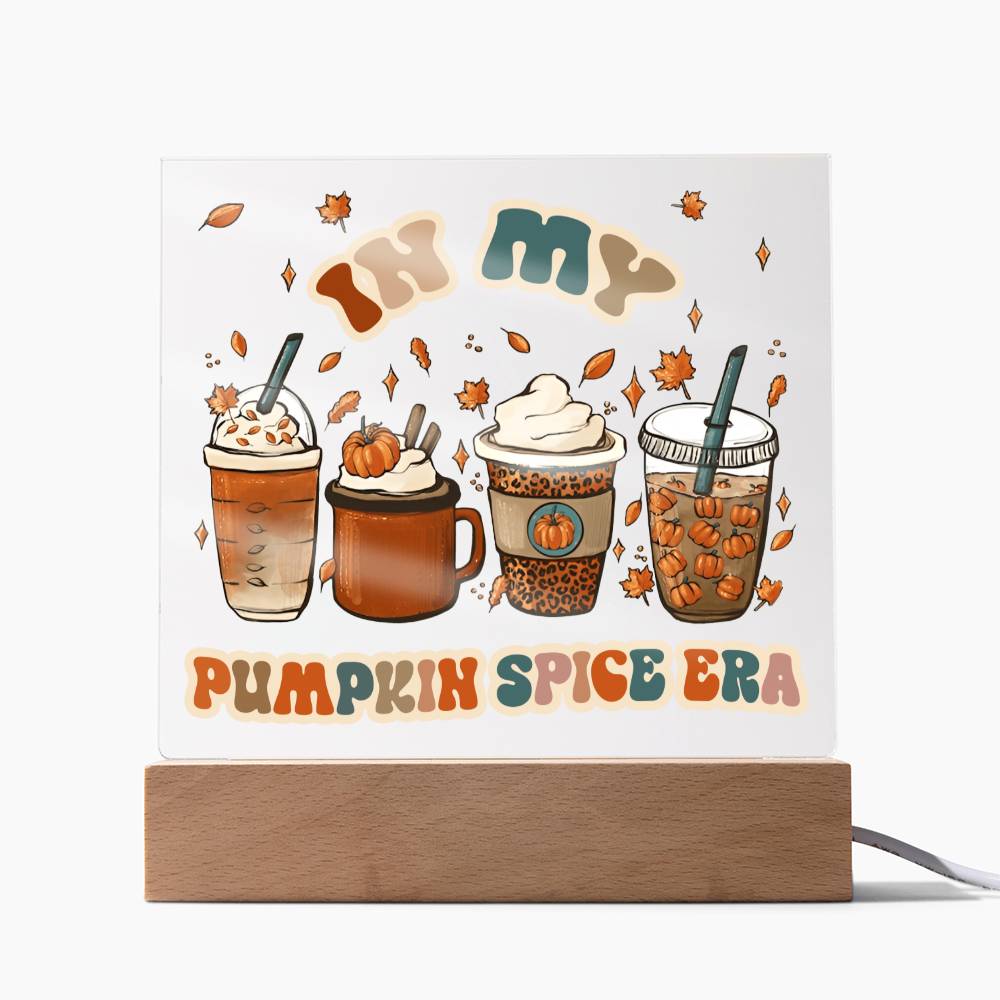 Fall Acrylic Gift - Pumpkin Spice Era