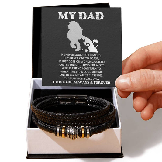 Bracelet Gift For Dad - The Man