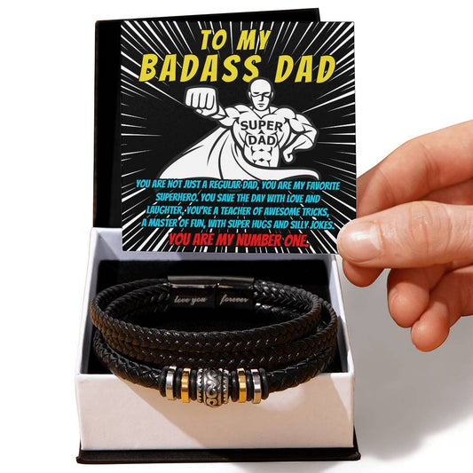 Bracelet Gift For Dad - Favorite Superhero