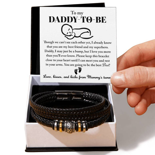 Bracelet Gift For Daddy-To-Be - In Your Arms