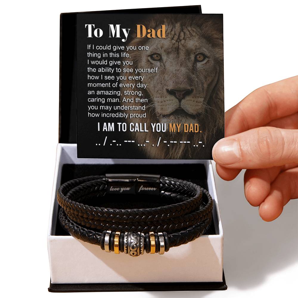 Bracelet Gift For Dad - To Call You