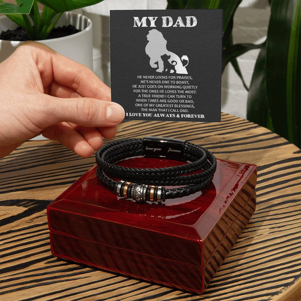 Bracelet Gift For Dad - The Man