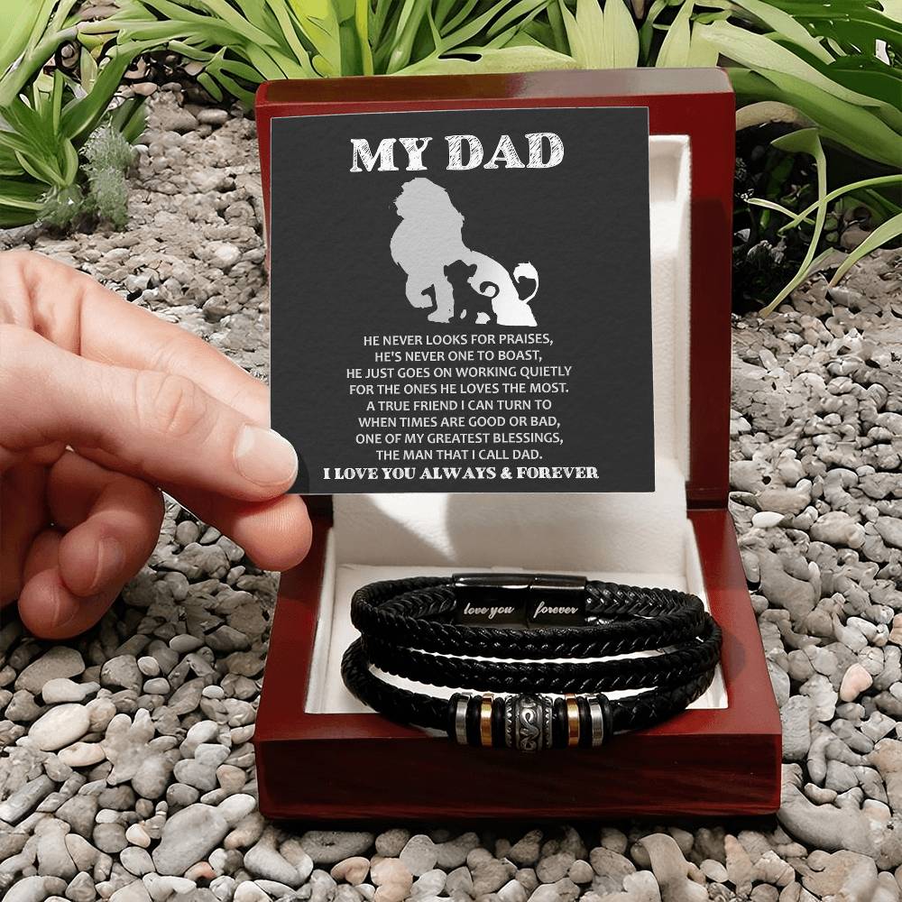 Bracelet Gift For Dad - The Man
