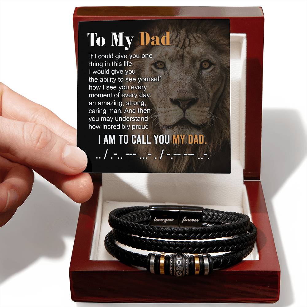 Bracelet Gift For Dad - To Call You