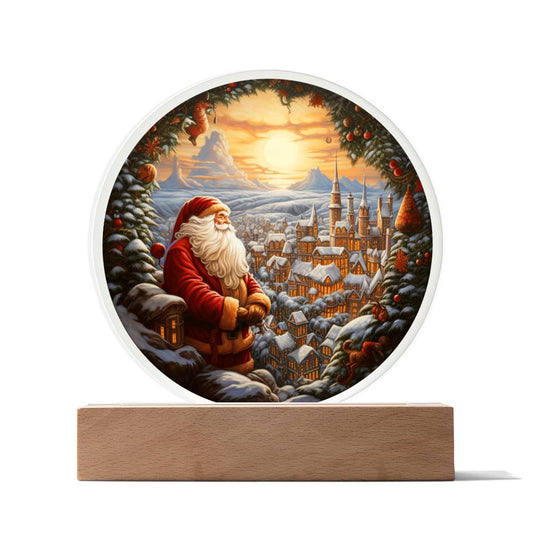 Christmas Acrylic Gift - Santa Claus Is Coming To Town