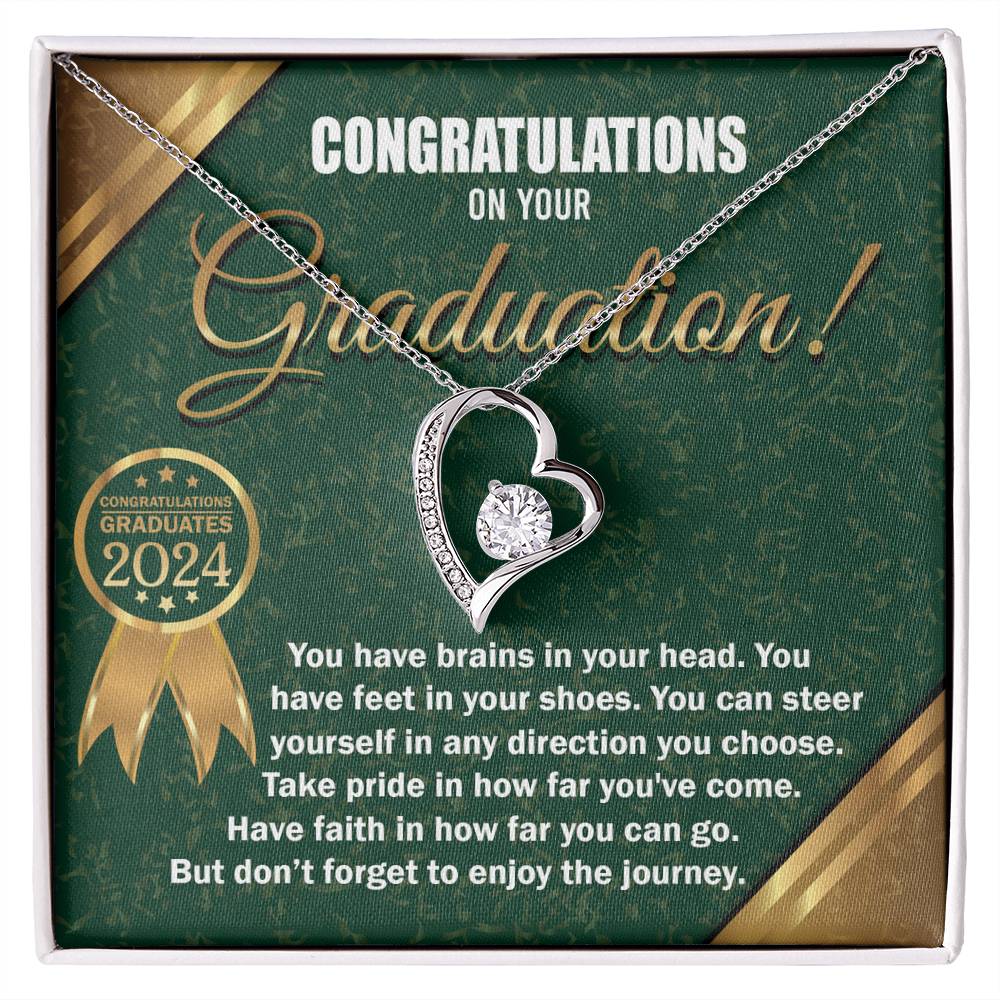 Necklace Graduation Gift - In Any Directions