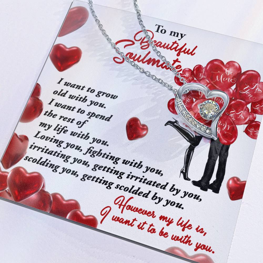 Valentine's Day Gift - Soulmate Grow Old With You