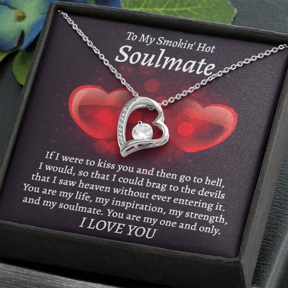 Valentine's Day Necklace Gift - Soulmate I Saw Heaven