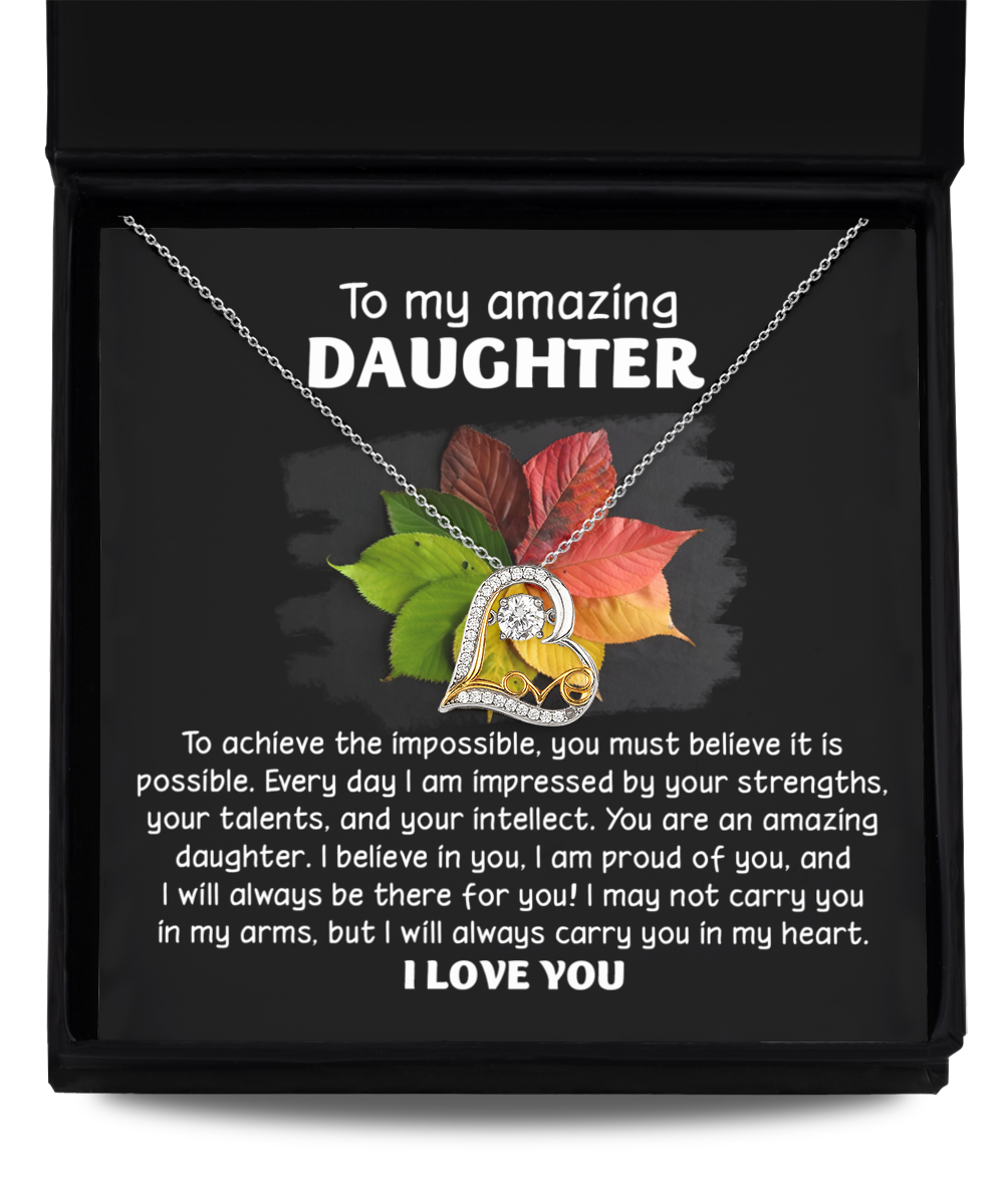 Necklace Gift For Daughter - It Is Possible