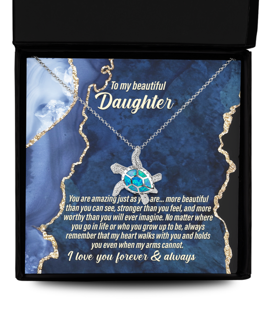 Necklace Gift For Daughter - Just As You Are