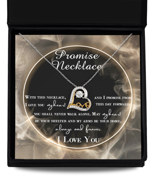 Wedding Gift For Wife - Promise Necklace