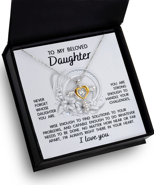 Necklace Gift For Daughter - Always Right There