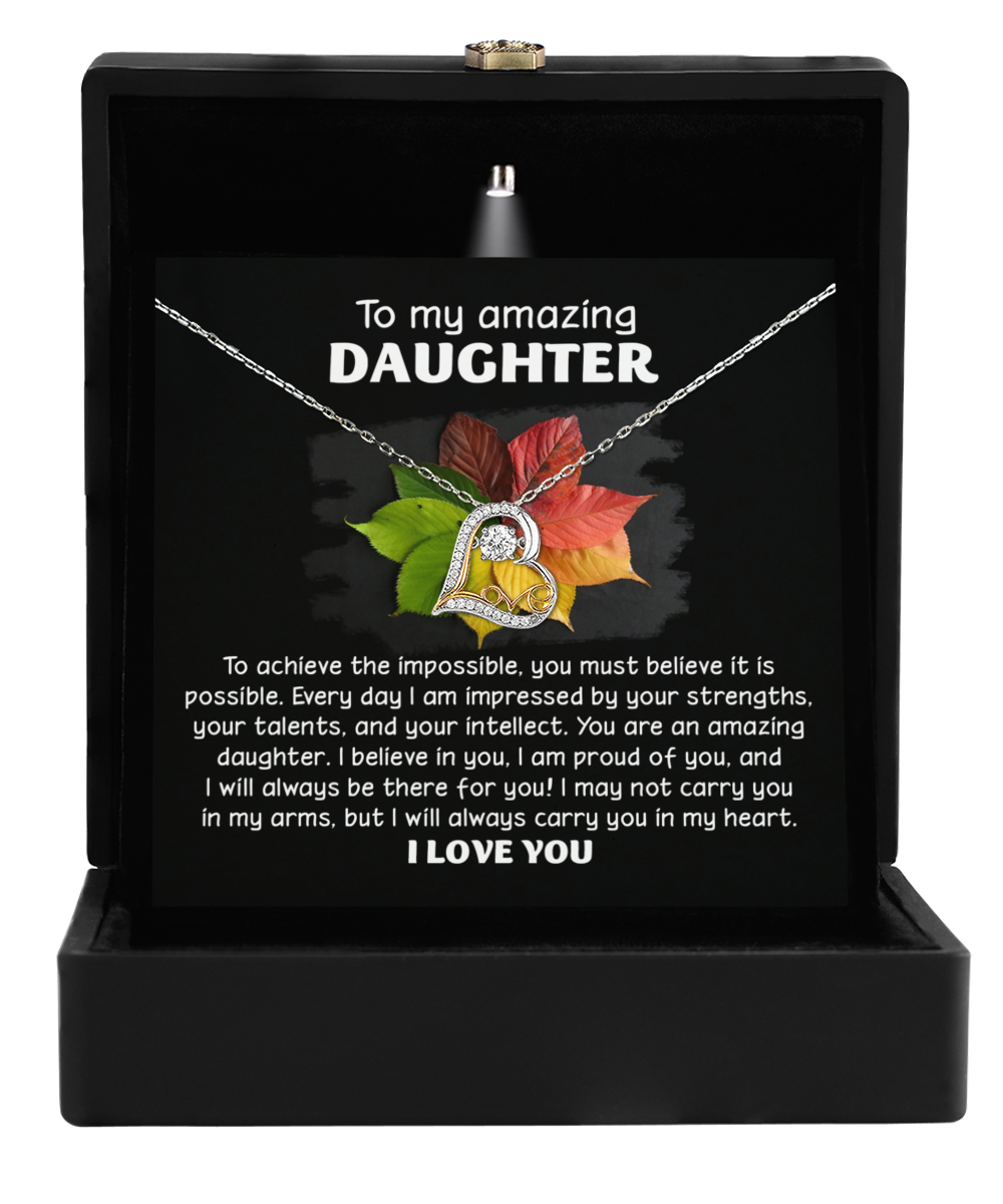 Necklace Gift For Daughter - It Is Possible