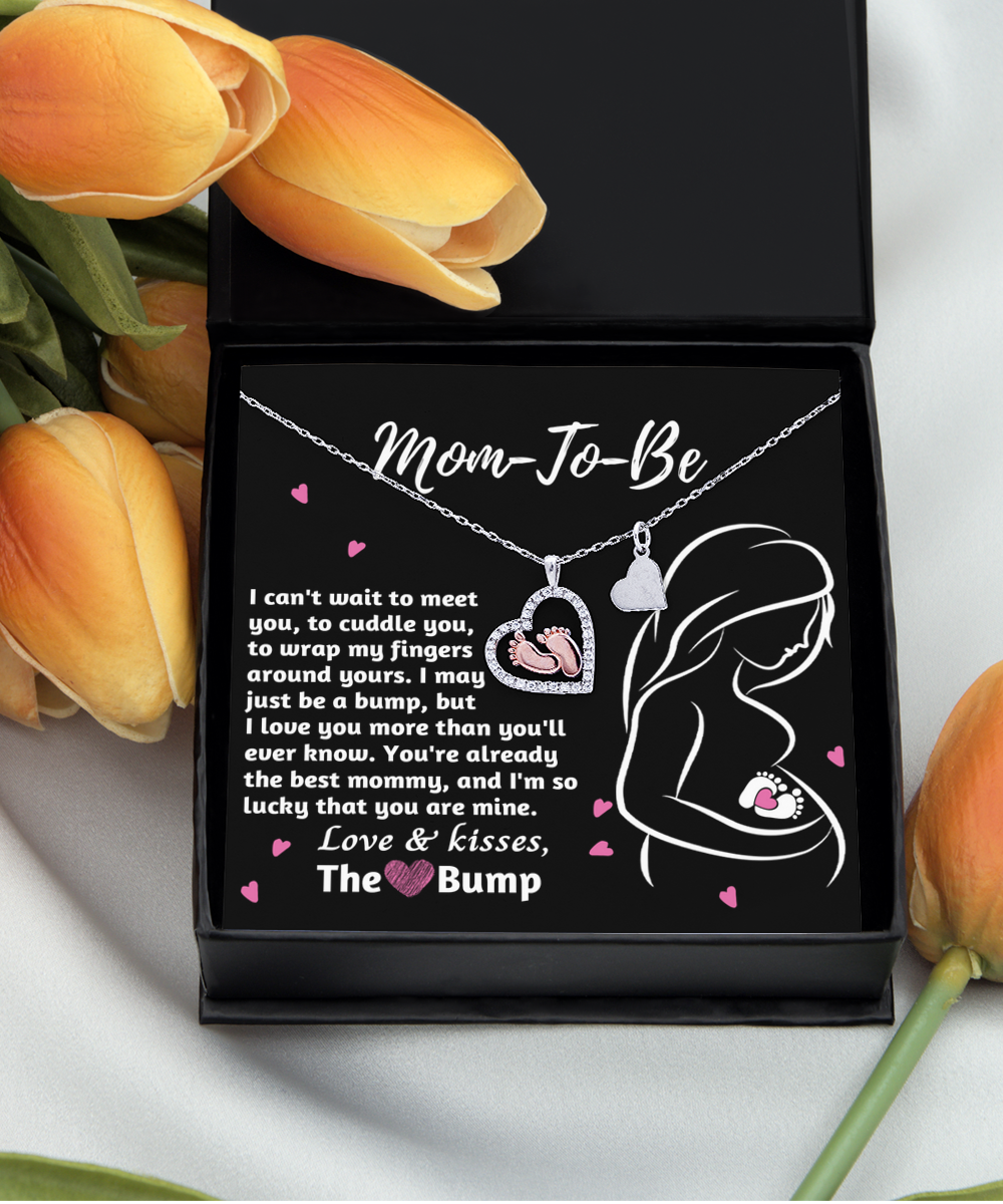 Necklace Gift For Mom To Be - The Best Mommy