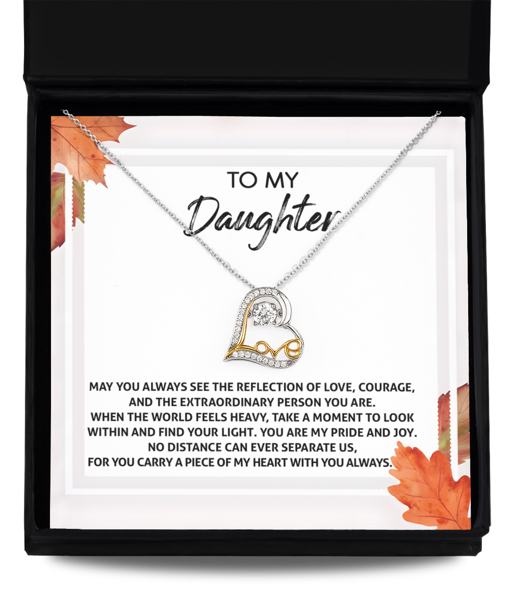 Necklace Gift For Daughter - Find Your Light