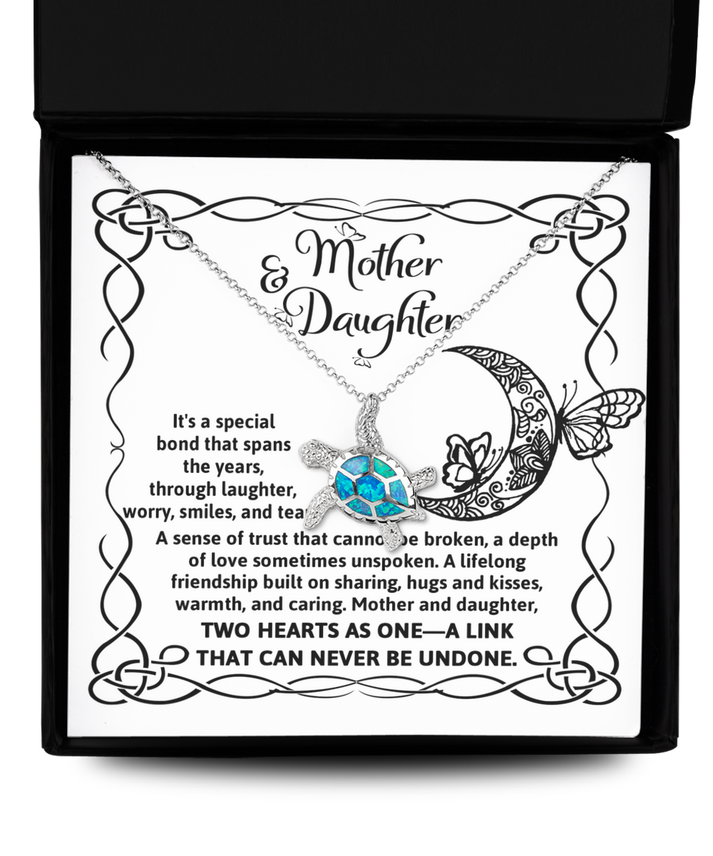 Mother and Daughter Necklace Gift - A Special Bond