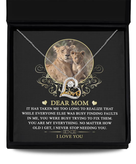 Necklace Gift For Mom - My Everything